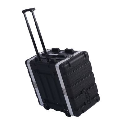 Wzmacniacze 19&quot; 6u Rack Flight Case Z Wózkiem I Kółkiem