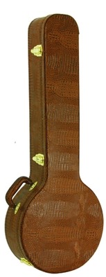 Multi Plywood 3mm Hardshell Banjo Case z wewnętrzną wyściółką z pianki