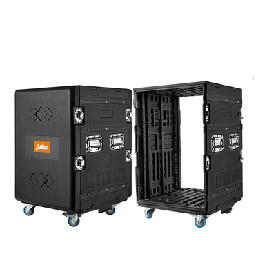 Guider Polietylen 20&quot; Głębokość 16U Flight Rack Case z kółkami
