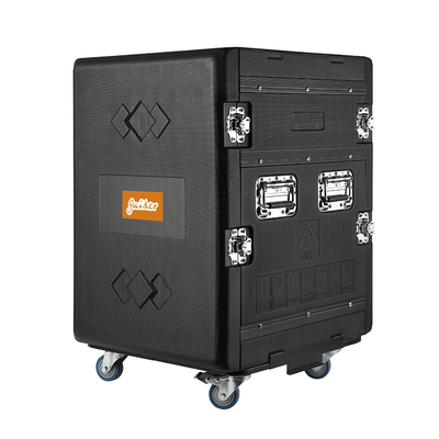 Guider Polietylen 20&quot; Głębokość 16U Flight Rack Case z kółkami