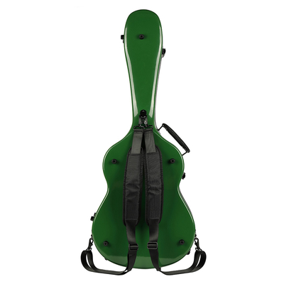 Zielony klasyczny futerał na gitarę z twardą skorupą 39-calowy przeciwciśnieniowy z włókna szklanego