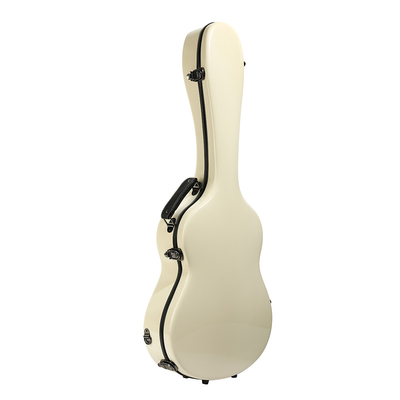 39-calowy futerał na gitarę klasyczną z włókna szklanego w kolorze kości słoniowej