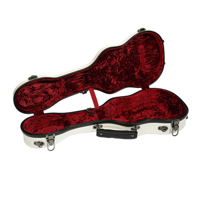 Ivory Concert Ukulele Hard Case Wodoodporny twardy futerał z włókna szklanego