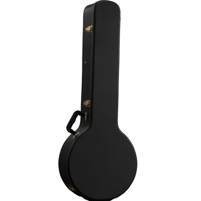 Twardy futerał banjo z pianki i pluszu 3 mm sklejka Twardy futerał banjo wzmocniony