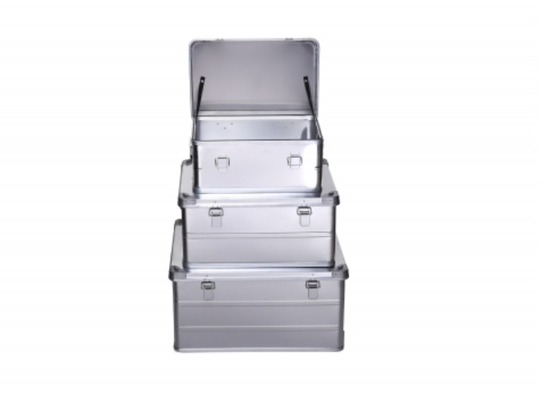 Lekkie aluminiowe walizki narzędziowe 2 zatrzaski na klucze Waga 33L-232L