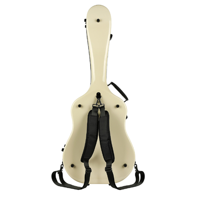 Uniwersalny futerał na gitarę z włókna szklanego w kolorze kości słoniowej obudowa do montażu w stojaku na gitarę