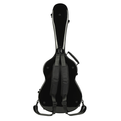 Przeciwciśnieniowe futerały z włókna szklanego do gitar akustycznych czarne