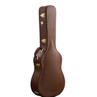Brązowa sklejka 38 ''Gitara Rack Case 13cm Gruba pluszowa podszewka na szyję