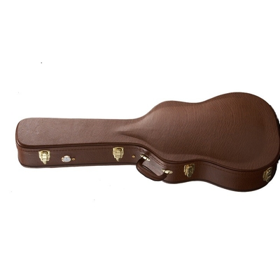 Brązowa sklejka 38 ''Gitara Rack Case 13cm Gruba pluszowa podszewka na szyję