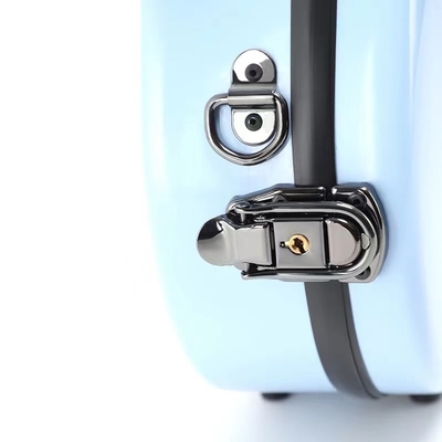 Hardshell Fiberglass Tenor Ukulele Twardy futerał Gruby wyściełany Tiffany Blue